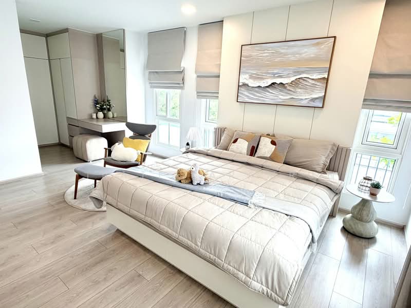 Villaggio 3 Srinakarin-Bangna, Samut Prakan, Bang Kaeo, Bang Plee, Samut Prakan, 4 Bedrooms, 153 sqm, Single Detached House For Rent, by Wiratee Aramrun, 500489983 - DDproperty.com