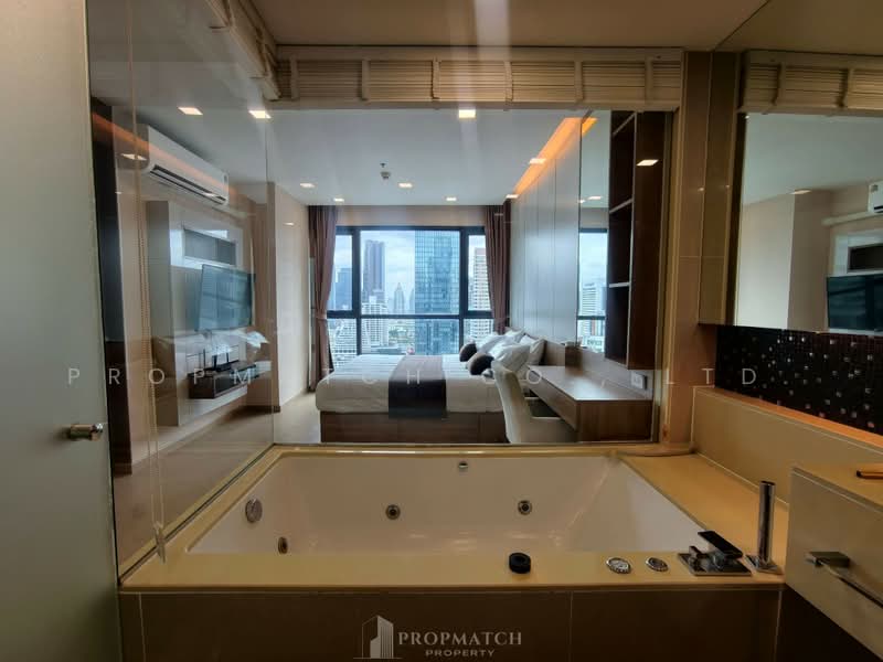 The Address Sathorn : ดิ แอดเดรส สาทร, กรุงเทพ, 98 ถนนสาทรเหนือ ซอยสาทร 12 แขวงสีลม เขตบางรัก กรุงเทพมหานคร, สีลม, บางรัก, กรุงเทพ, 55 ตร.ม., คอนโด ให้เช่า, โดย PROPMATCH CO., LTD., 500490137 - DDproperty.com