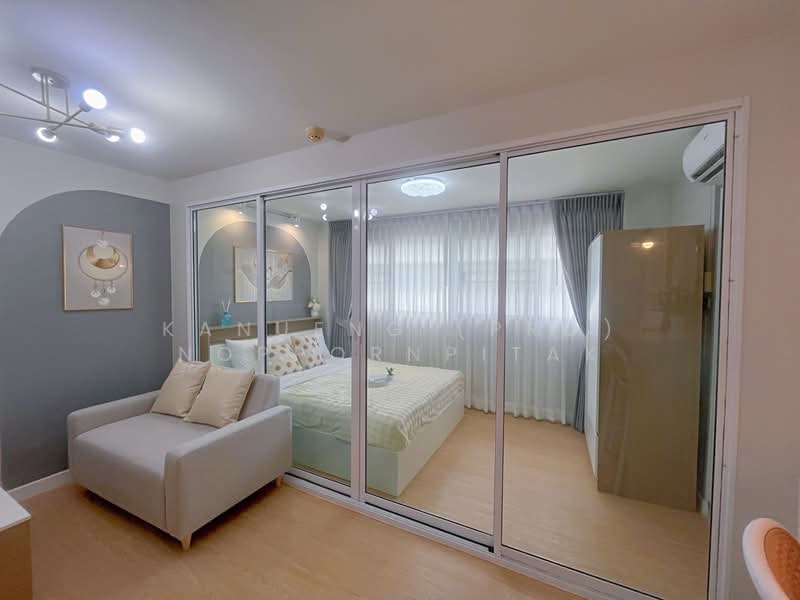 Lumpini Center Happyland : ลุมพินี เซ็นเตอร์ แฮปปี้แลนด์, กรุงเทพ, A2 ถ.แฮปปี้แลนด์สาย 1, คลองจั่น, บางกะปิ, กรุงเทพ, 25 ตร.ม., คอนโด ขาย, โดย Kanueng (Pro) Noppornpitak, 500490160 - DDproperty.com