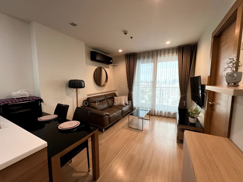 Rhythm Ratchada-Huaikwang, Bangkok, 218 Ratchadaphisek Road, Huai Khwang, Bangkok, 1 Bedroom, 46 sqm, Condo For Rent, by Holtop Property, 500490246 - DDproperty.com
