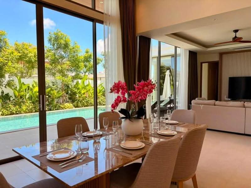 12R0615 Pool villa for rent 3 bedroom 3 bathroom 170,000/month at thalang have fully furnished, Phuket, Thep Krasattri, Thalang, Phuket, 3 Bedrooms, 306 sqm, Villa For Rent, by PK LIFE Property, 500490531 - DDproperty.com