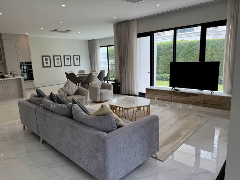 CINQ ROYAL Krungthep Kreetha, Bangkok, Pracharuamjai Road, Saphan Sung, Bangkok, 6 Bedrooms, 1,015 sqm, Single Detached House For Rent, by Supachok Subrawewattana, 500490585 - DDproperty.com