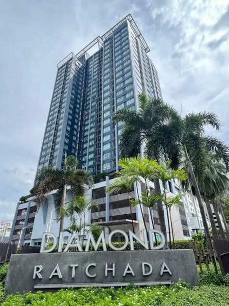 Diamond Ratchada (Tower A), Bangkok, 198 Ratchadaphisek Road, Huai Khwang, Bangkok, 1 Bedroom, 36 sqm, Condo For Rent, by Airada Parasarn, 500490827 - DDproperty.com