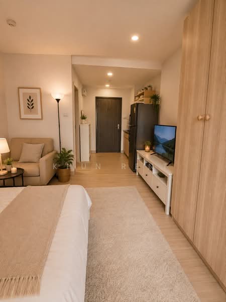 Supalai Veranda Ramkhamhaeng, Bangkok, Ramkhamhaeng Road, Hua Mak, Bang Kapi, Bangkok, Studio, 28 sqm, Condo For Rent, by Khun Rent, 500490849 - DDproperty.com