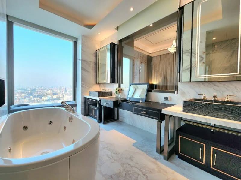 The Residences At Mandarin Oriental, Bangkok, 117 Charoen Nakorn Road, Khlong Ton Sai, Khlong San, Bangkok, 3 Bedrooms, 223 sqm, Condo For Rent, by Bangkok Residential, 500491218 - DDproperty.com