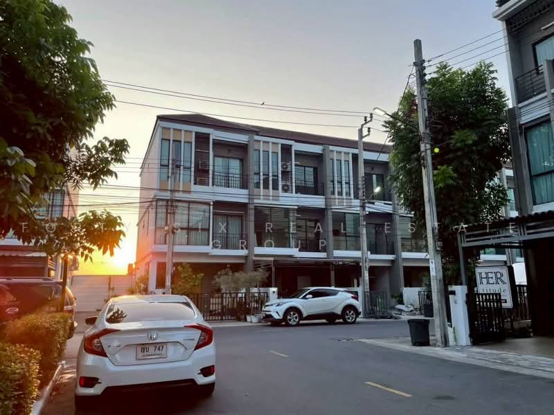 Prime Kaset Nawamin, Bangkok, Prasert Manoonkit Road, Lat Phrao, Bangkok, 4 Bedrooms, 180 sqm, Townhouse For Rent, by Forty-Six Real Estate Group, 500491501 - DDproperty.com