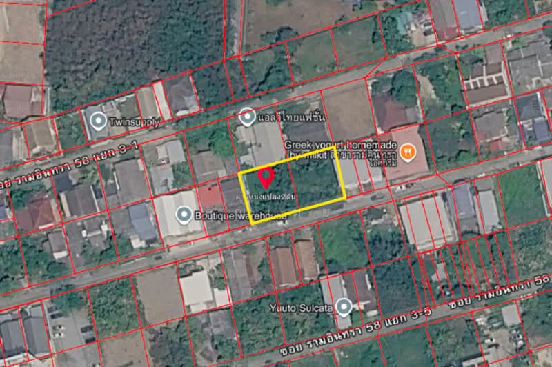 ซอยรามอินทรา 58, Bangkok, ถนนรามอินทรา, Ram Inthra, Khan Na Yao, Bangkok, , 808 sqm, Land For Sale, by คุณเมย์, 500491579 - DDproperty.com