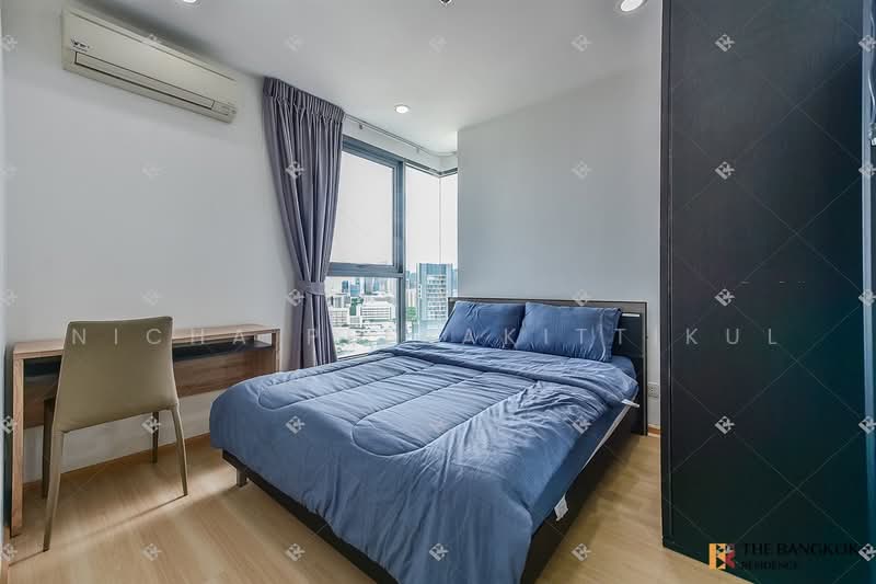 IDEO Q Chula - Samyan, Bangkok, 660-662 Rama 4 Road, Maha Phrutharam, Bang Rak, Bangkok, 2 Bedrooms, 50 sqm, Condo For Rent, by Nicha Peerakittikul, 500491686 - DDproperty.com