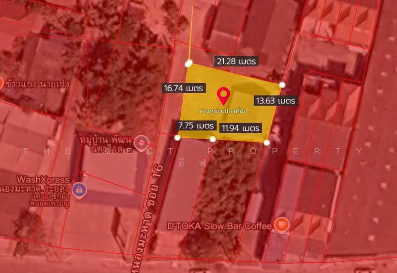 ที่ดินทับมา ระยอง, Rayong, Thapma, Muang Rayong, Rayong, , 292 sqm, Land For Sale, by The Best Property อีฟ, 500491762 - DDproperty.com