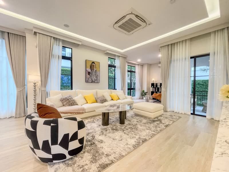 Nantawan Rama 9 - New Krungthepkreetha, Bangkok, Saphan Sung, Bangkok, 4 Bedrooms, 378 sqm, Single Detached House For Rent, by สลิลา อภิญญาณกุล, 500492038 - DDproperty.com