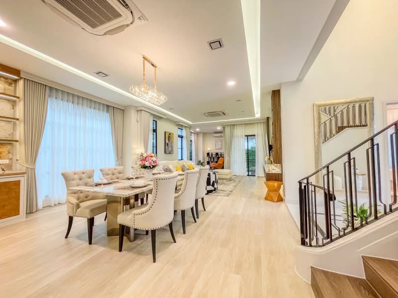 Nantawan Rama 9 - New Krungthepkreetha, Bangkok, Saphan Sung, Bangkok, 4 Bedrooms, 378 sqm, Single Detached House For Rent, by สลิลา อภิญญาณกุล, 500492038 - DDproperty.com