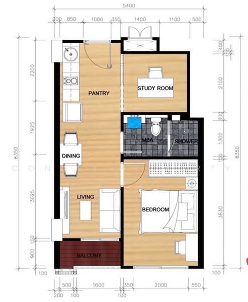 Le Crique Sukhumvit 64/2 : เลอ ครีก สุขุมวิท 64/2, กรุงเทพ, ซอยสุขุมวิท 64/2, บางจาก, พระโขนง, กรุงเทพ, 38 ตร.ม., คอนโด ขาย, โดย Connex Property, 500492124 - DDproperty.com
