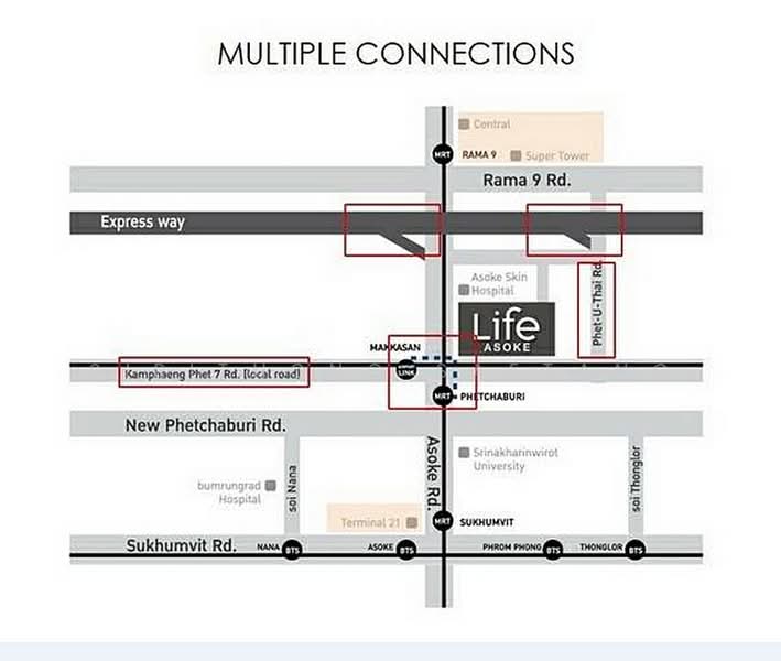 Life Asoke : ไลฟ์ อโศก, กรุงเทพ, ถนนอโศก-ดินแดง แขวงบางกะปิ เขตห้วยขวาง กทม., บางกะปิ, ห้วยขวาง, กรุงเทพ, 25 ตร.ม., คอนโด ให้เช่า, โดย Sirithong Saetang, 500492333 - DDproperty.com