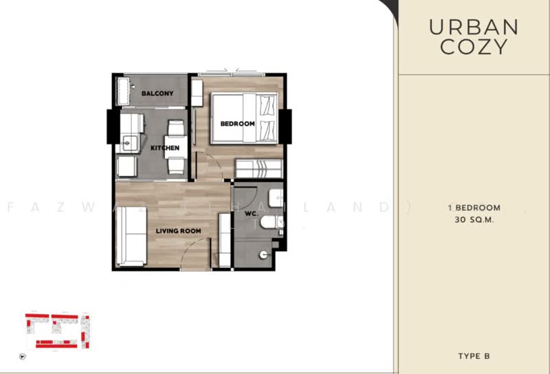 ARLO Sukhumvit 105-Lasalle : อาโล่ สุขุมวิท105-ลาซาล, กรุงเทพ, บางนา, บางนา, กรุงเทพ, 26 ตร.ม., คอนโด ขาย, โดย Fazwaz (Thailand) Co., Ltd., 500492607 - DDproperty.com
