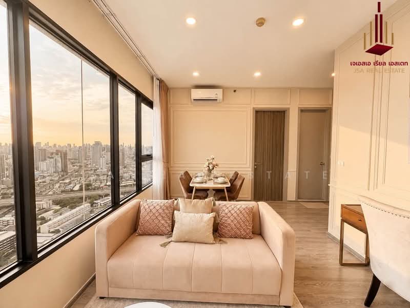 Knightsbridge Prime Onnut, Bangkok, Soi On Nut 1/1 Sukhumvit Road77, Phra Kanong Nua, Watthana, Bangkok, 2 Bedrooms, 54 sqm, Condo For Rent, by JSA REAL ESTATE, 500492854 - DDproperty.com