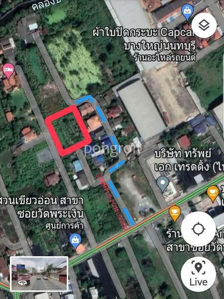 ที่ดิน 447.7 ซ.วัดพระเงิน ตรงข้าม Foody Farm Community Mall, Nonthaburi, Bang Muang, Bang Yai, Nonthaburi, , 1,779 sqm, Land For Sale, by Onnalin Rungsiriroj, 500493241 - DDproperty.com