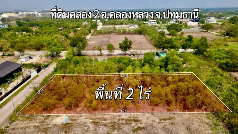 ที่ดินคลอง 2 คลองหลวง, ปทุมธานี, , คลองสอง, คลองหลวง, ปทุมธานี, 3,200 ตร.ม., ที่ดิน ขาย, โดย Connex Property, 500493465 - DDproperty.com