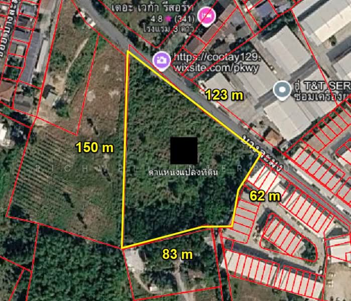 ขายที่ดินติดถนนซอยบางละมุง1/1เนื้อที่ 5 ไร่ ใกล้ถนนสุขุมวิท3-700เมตร ใกล้ท่าเรือแหลมฉบัง-2กม., ชลบุรี, บางละมุง, ชลบุรี, 9,168 ตร.ม., ที่ดิน ขาย, โดย RICHWELL INTERPLUS, 500493612 - DDproperty.com