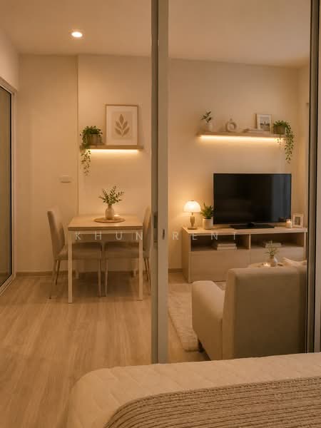 Niche Mono Ramkhamhaeng, Bangkok, Soi Ramkhamhaeg 36, Hua Mak, Bang Kapi, Bangkok, 1 Bedroom, 35 sqm, Condo For Rent, by Khun Rent, 500493759 - DDproperty.com