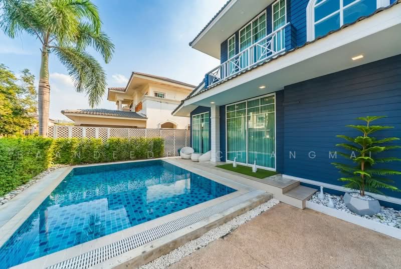 Pool Villa ให้เช่า – ใกล้มีโชคพลาซ่า เพียง 5 นาที ค่าเช่า 45,000 บาท / เดือน รหัสทรัพย์ : No.5P011, เชียงใหม่, ฟ้าฮ่าม, เมืองเชียงใหม่, เชียงใหม่, 180 ตร.ม., บ้านเดี่ยว ให้เช่า, โดย Baandeedee Chiangmai, 500493761 - DDproperty.com