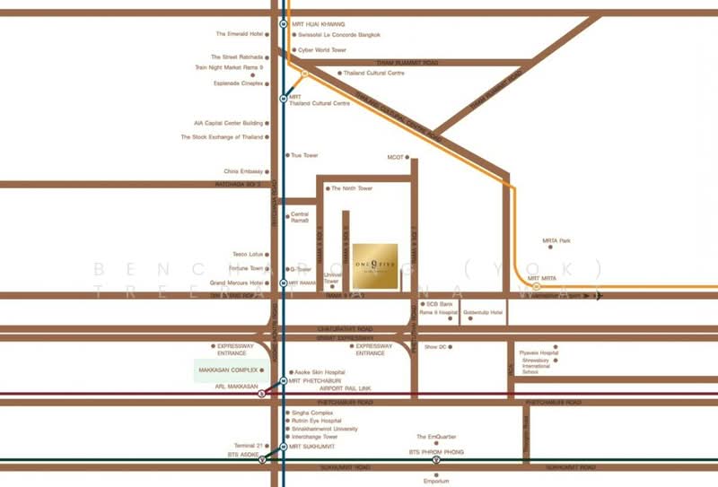 One9Five Asoke-Rama 9, Bangkok, 195 Soi Rama 9 Soi 5, Huai Khwang, Bangkok, 1 Bedroom, 28 sqm, Condo For Rent, by Bencharong (Yok) Treerat-a-na-wat, 500493799 - DDproperty.com