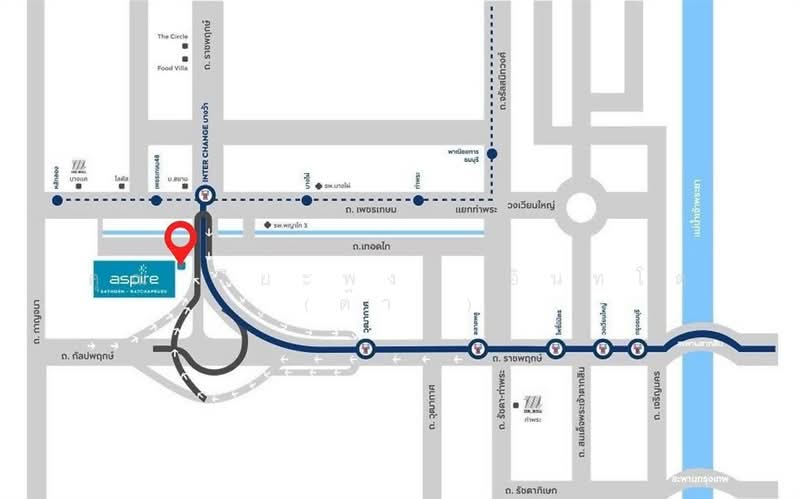 Aspire Sathorn-Ratchaphruek : แอสปาย สาทร-ราชพฤกษ์, กรุงเทพ, ถนน ราชพฤกษ์, ปากคลองภาษีเจริญ, ภาษีเจริญ, กรุงเทพ, 32 ตร.ม., คอนโด ขาย, โดย คุณ ปิยะพงษ์ อินทโต (ต๊าฟ), 500493974 - DDproperty.com