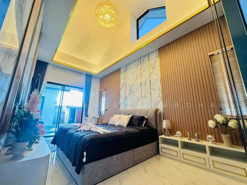 บ้านเดี่ยวพลูวิลล่า อ่างเก็บน้ำมาบประชัน, Chon Buri (Pattaya), Poong, Bang Lamung (Pattaya), Chon Buri (Pattaya), 3 Bedrooms, 400 sqm, Single Detached House For Sale, by Nahathai Boonmachay, 500494057 - DDproperty.com