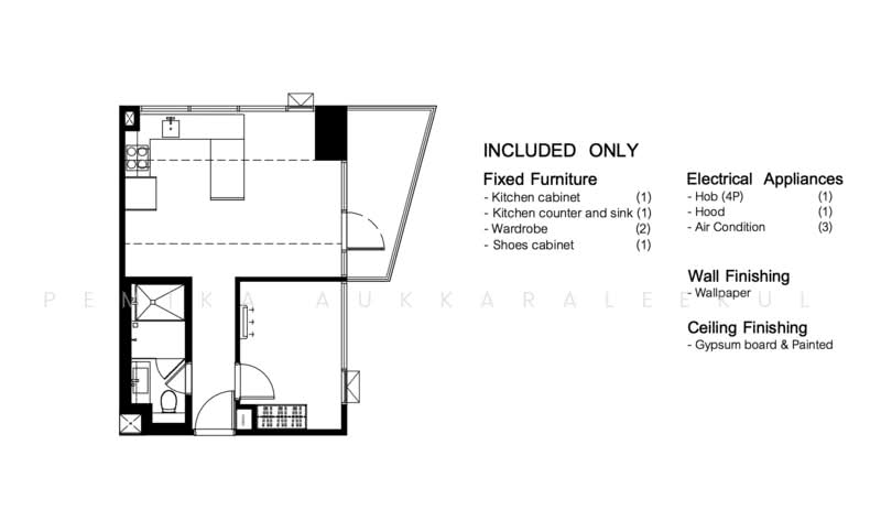 Landmark @MRTA Station, Bangkok, 397 Rama 9 Road, Bang Kapi, Huai Khwang, Bangkok, 2 Bedrooms, 48 sqm, Condo For Sale, by Pemika Aukkaraleekul, 500494237 - DDproperty.com
