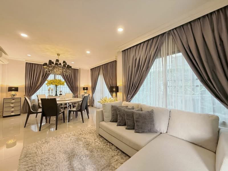 The City Ramintra-Wongwaen, Bangkok, Lieb wong wean - Thai Raman Road, Sam Wa Tawan Tok, Khlong Sam Wa, Bangkok, 4 Bedrooms, 200 sqm, Single Detached House For Rent, by Ramita Theptham, 500494305 - DDproperty.com