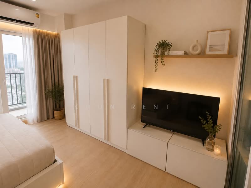Supalai Veranda Ramkhamhaeng, Bangkok, Ramkhamhaeng Road, Hua Mak, Bang Kapi, Bangkok, Studio, 28 sqm, Condo For Rent, by Khun Rent, 500494402 - DDproperty.com