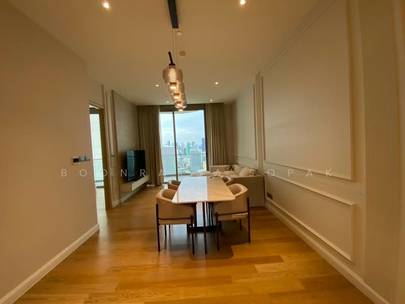 Magnolias Waterfront Residences, Bangkok, 259 Charoen Nakhon Road, Khlong Ton Sai, Khlong San, Bangkok, 2 Bedrooms, 102 sqm, Condo For Rent, by Boonraksa Sopak, 500494481 - DDproperty.com