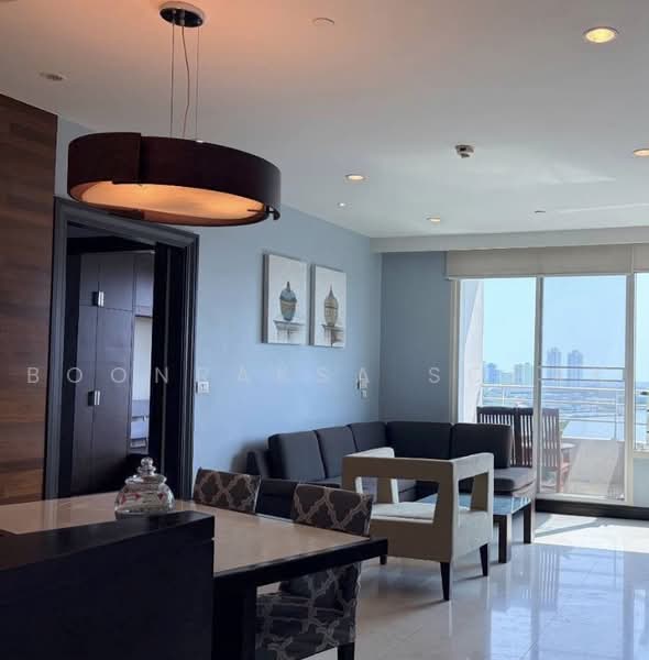 Watermark Chaophraya, Bangkok, Soi Charoennakorn 39-41, Charoennakorn Road, Bang Lam Phu Lang, Khlong San, Bangkok, 2 Bedrooms, 95 sqm, Condo For Rent, by Boonraksa Sopak, 500494535 - DDproperty.com