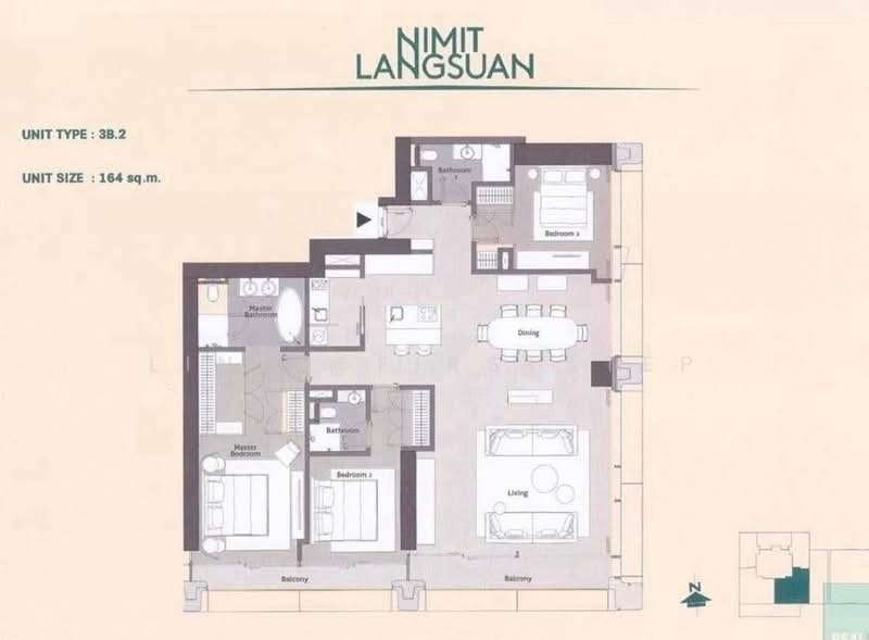 Nimit Langsuan : นิมิตร หลังสวน, กรุงเทพ, ถนนหลังสวน, ลุมพินี, ปทุมวัน, กรุงเทพ, 164 ตร.ม., คอนโด ขาย, โดย LINE @firststep, 500494622 - DDproperty.com