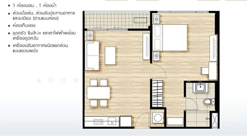 Hive Sathorn : ไฮฟ์ สาทร, กรุงเทพ, ถนนกรุงธนบุรี, คลองต้นไทร, คลองสาน, กรุงเทพ, 50 ตร.ม., คอนโด ให้เช่า, โดย Boonraksa Sopak, 500494989 - DDproperty.com