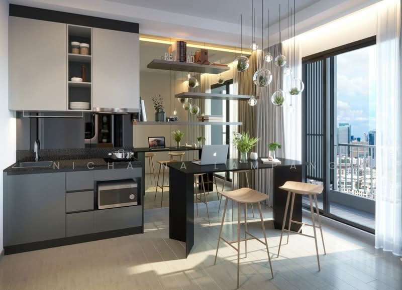 The Stage Mindscape Ratchada-Huai Khwang, Bangkok, Pracha Rat Bamphen Rd, Samsen Nok, Huai Khwang, Bangkok, 1 Bedroom, 34 sqm, Condo For Sale, by Nicha Na Lampang, 500495090 - DDproperty.com