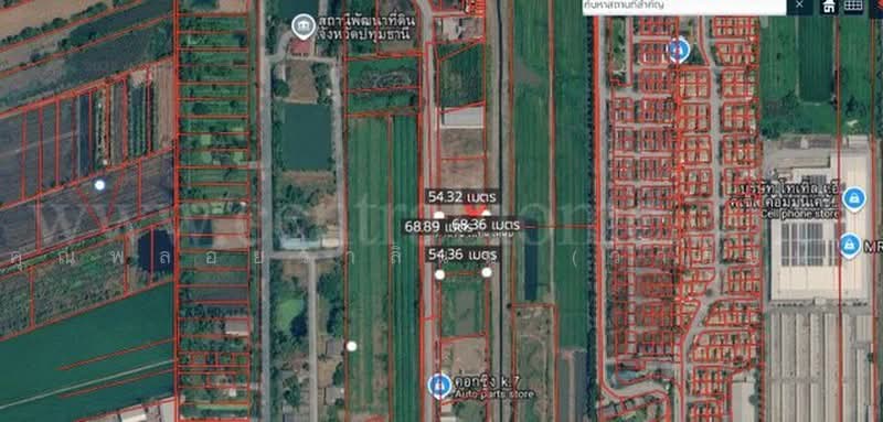 รังสิต-คลอง 7, Pathum Thani, รังสิต-นครนายก, Lam Phak Kut, Thanyaburi, Pathum Thani, , 4,004 sqm, Land For Sale, by คุณพลอยวาลินน์ (วาลินน์), 500495235 - DDproperty.com