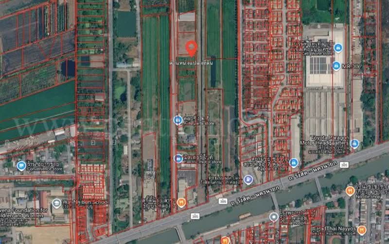 รังสิต-คลอง 7, ปทุมธานี, รังสิต-นครนายก, ลำผักกูด, ธัญบุรี, ปทุมธานี, 4,004 ตร.ม., ที่ดิน ขาย, โดย คุณพลอยวาลินน์ (วาลินน์), 500495235 - DDproperty.com