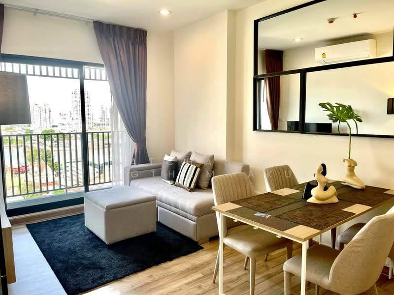 Niche Mono Charoen Nakorn, Bangkok, Charoen Nakhon Road, Dao Khanong, Thon Buri, Bangkok, 2 Bedrooms, 60 sqm, Condo For Rent, by Ratchanon Songthammakul, 500495519 - DDproperty.com