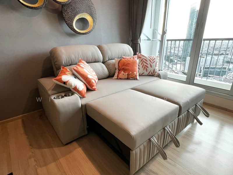 Rhythm Sathorn, Bangkok, 141 Soi Sathorn 21, Yan Nawa, Sathon, Bangkok, 1 Bedroom, 45 sqm, Condo For Rent, by Wiratee Aramrun, 500495540 - DDproperty.com