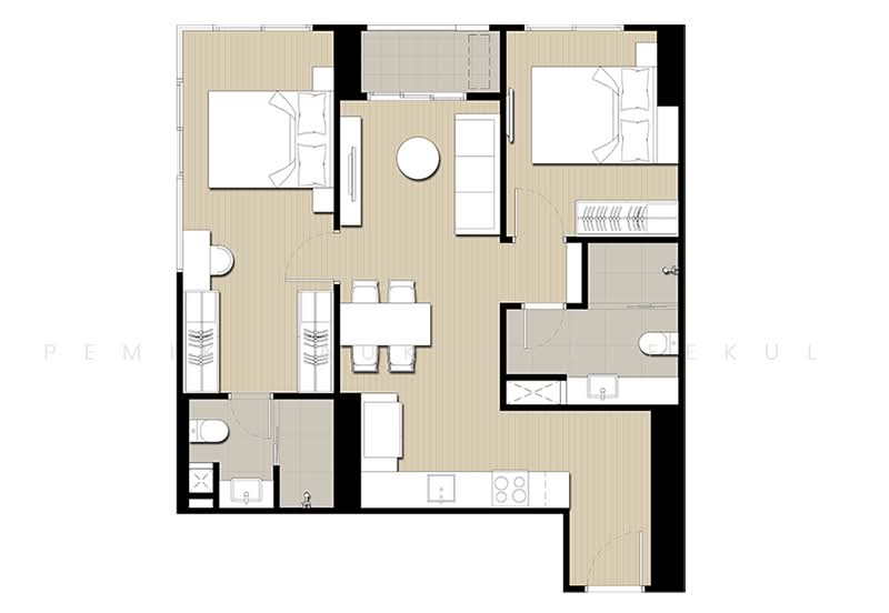 IDEO Phaholyothin Chatuchak, Bangkok, Paholayothin Road, Samsen Nai, Phaya Thai, Bangkok, 2 Bedrooms, 65 sqm, Condo For Sale, by Pemika Aukkaraleekul, 500495747 - DDproperty.com