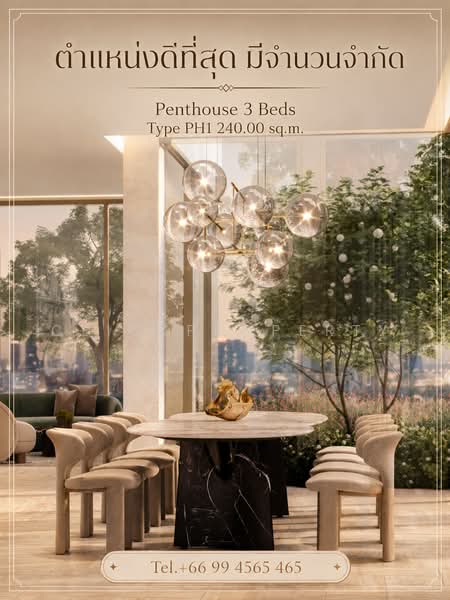 The Monument Sathon, Bangkok, Silom, Bang Rak, Bangkok, 3 Bedrooms, 240 sqm, Condo For Sale, by Clickproperty, 500495827 - DDproperty.com