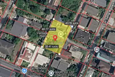 ขาย - ที่ดิน 259 ตร.ว. ทองหล่อ 25, กรุงเทพ