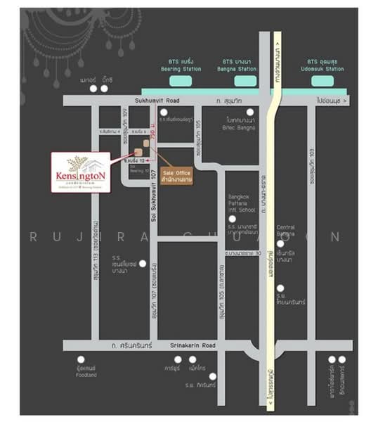 Kensington Bearing : เคนซิงตัน แบริ่ง, สมุทรปราการ, สันติคาม 11, สำโรงเหนือ, เมืองสมุทรปราการ, สมุทรปราการ, 60 ตร.ม., คอนโด ขาย, โดย Rujira Chuaoon, 500496288 - DDproperty.com