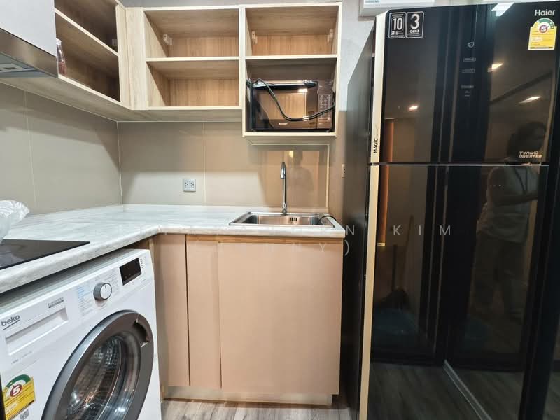 Atmoz Ratchada-Huaikwang, Bangkok, Saha Kan Pramun Alley, Wang Thonglang, Bangkok, 2 Bedrooms, 35 sqm, Condo For Rent, by Tittayaporn Kim (Jenny), 500496488 - DDproperty.com