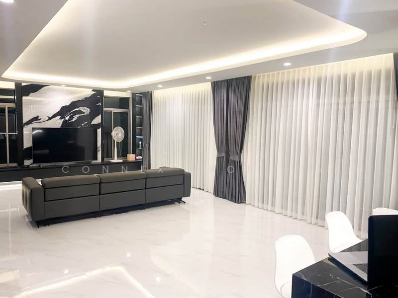 The Palm Krungthep Kreetha-Wongwaen, Bangkok, 29 Krungthep Kreetha Road, Saphan Sung, Bangkok, 4 Bedrooms, 308 sqm, Single Detached House For Rent, by Connex Property, 500496659 - DDproperty.com