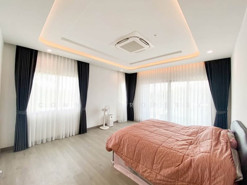 The Palm Krungthep Kreetha-Wongwaen, Bangkok, 29 Krungthep Kreetha Road, Saphan Sung, Bangkok, 4 Bedrooms, 308 sqm, Single Detached House For Rent, by Connex Property, 500496659 - DDproperty.com