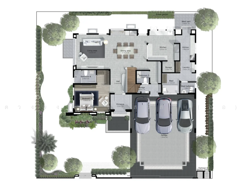 Nantawan Rama 9 - New Krungthepkreetha, Bangkok, Saphan Sung, Bangkok, 4 Bedrooms, 302 sqm, Single Detached House For Sale, by ดวงจงกล ชุ่มสวัสดิ์ (ออ), 500496676 - DDproperty.com