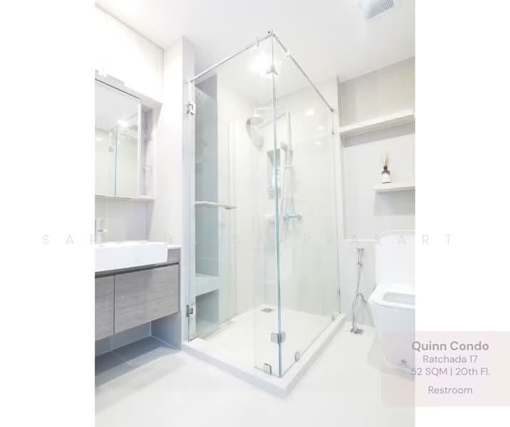 Quinn Ratchada 17, Bangkok, 454 456 Soi Inthara Mari 45, Din Daeng, Bangkok, 1 Bedroom, 52 sqm, Condo For Rent, by Sarocha Sakprasart, 500496817 - DDproperty.com