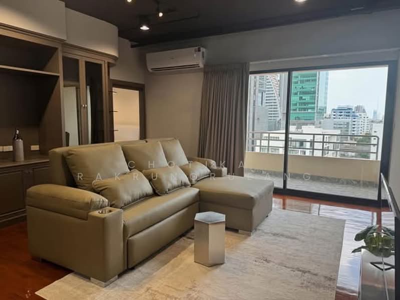 Sampoom Garden Condominium, Bangkok, ซอย 14 Sathorn, Silom, Bang Rak, Bangkok, 2 Bedrooms, 109 sqm, Condo For Rent, by Chotika Rakrungrueang, 500496901 - DDproperty.com