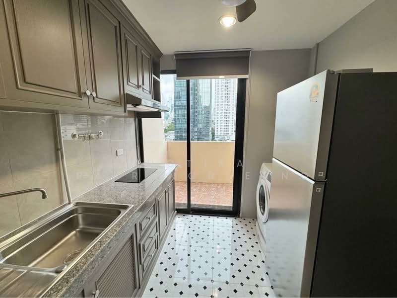 Sampoom Garden Condominium, Bangkok, ซอย 14 Sathorn, Silom, Bang Rak, Bangkok, 2 Bedrooms, 109 sqm, Condo For Rent, by Chotika Rakrungrueang, 500496901 - DDproperty.com